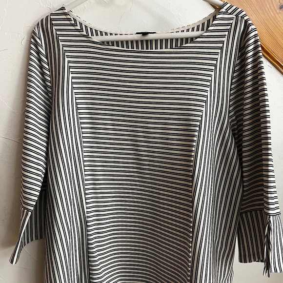 Talbots - 1X stripped quarter length shirt - Picture 1 of 9